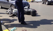 Accident motor intersectie Brancoveanu – McDonalds Bucuresti